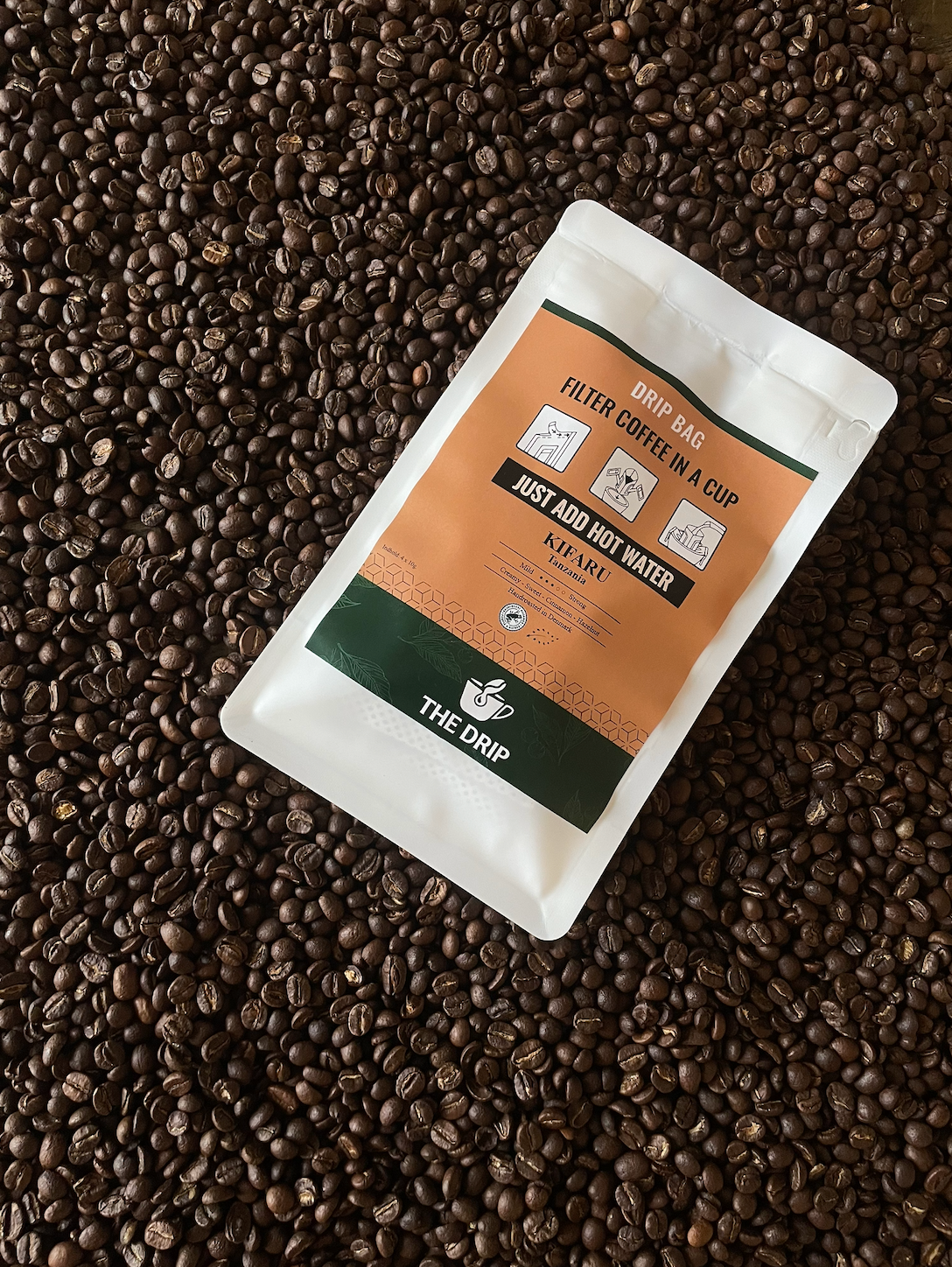 The Drip – Coffee Drip Bags, Tanzania 4-Pak